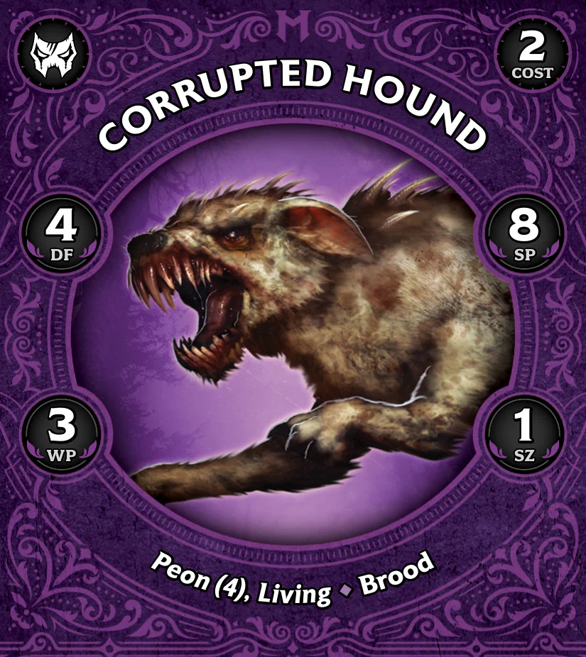 M4E_Stat_Brood_Corrupted_Hound_C front