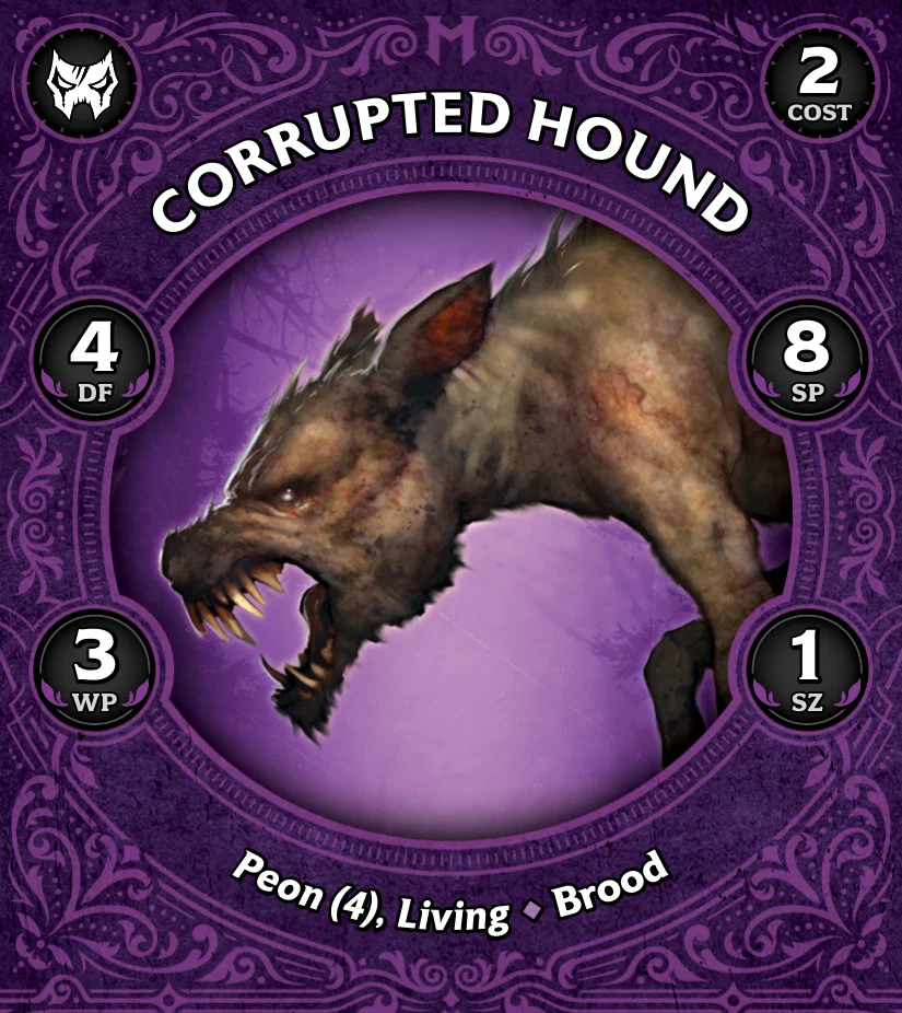 M4E_Stat_Brood_Corrupted_Hound_D front