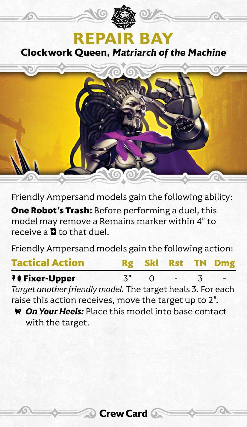 M4E_Crew_Ampersand_Clockwork_Queen_Matriarch_of_the_Machine front