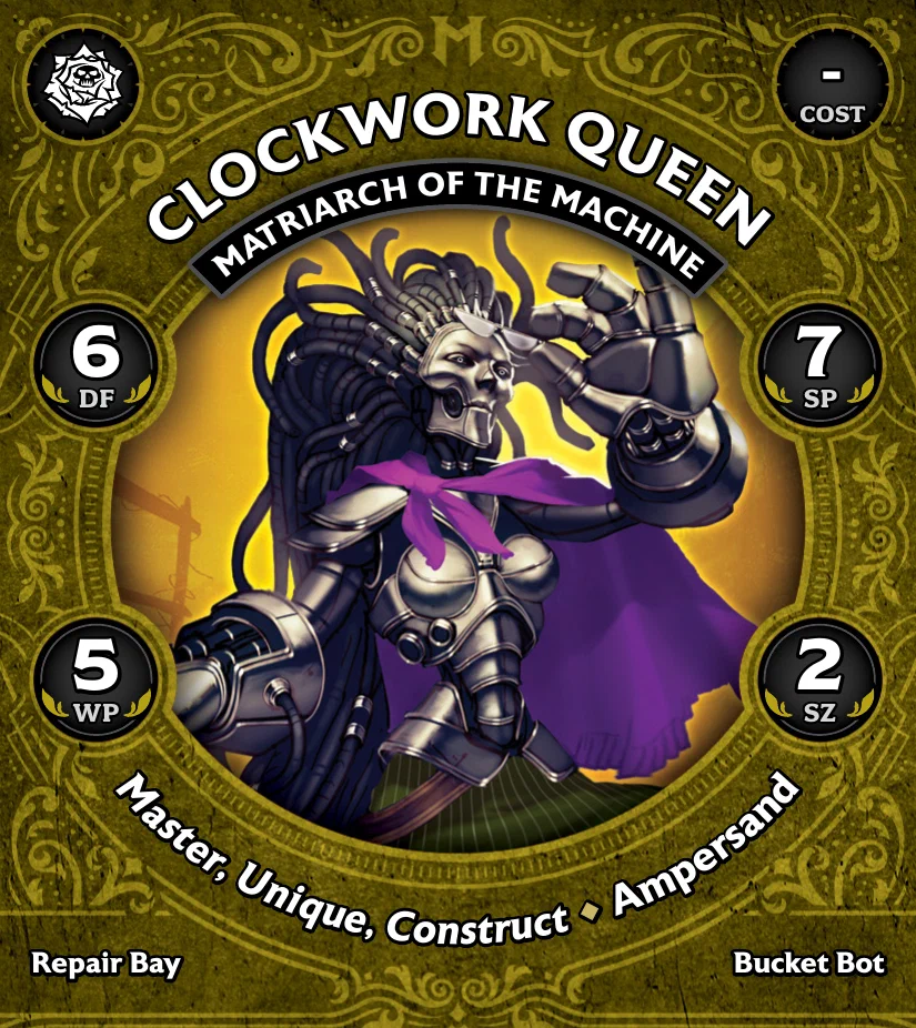 M4E_Stat_Ampersand_Clockwork_Queen_Matriarch_of_the_Machine front